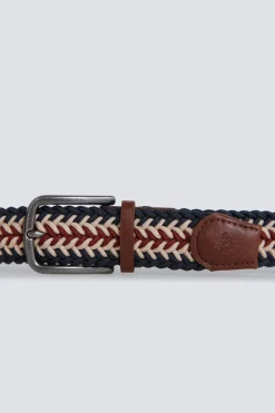 Springfield Cintur&oacute;n trezado tricolor^Hombre Cinturones