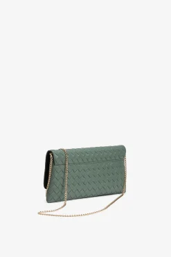 Vilanova Clutch con textura de trama^Mujer Bolsos