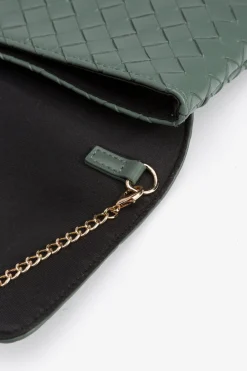 Vilanova Clutch con textura de trama^Mujer Bolsos