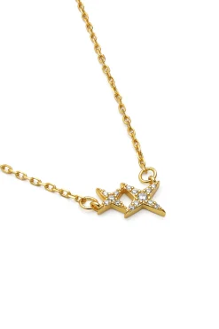 Singularu Collar Duo Spark Plata Ba&ntilde;o Oro^Mujer Bisutería