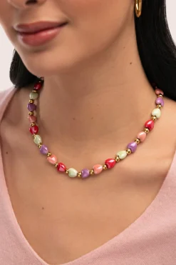 Singularu Collar l'Amour Paris Acero B.Oro^Mujer Bisutería