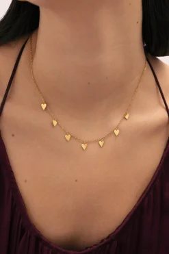 Singularu Collar Passion Acero Baño Oro^Mujer Bisutería