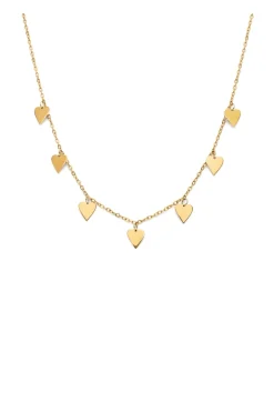 Singularu Collar Passion Acero Ba&ntilde;o Oro^Mujer Bisutería