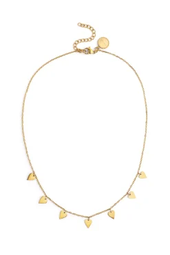 Singularu Collar Passion Acero Ba&ntilde;o Oro^Mujer Bisutería