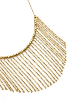 Singularu Collar Regina Acero Ba&ntilde;o Oro^Mujer Bisutería