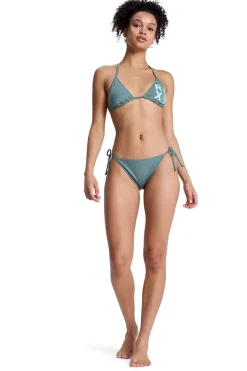 Roxy Conjunto bikini triangular liso^Mujer Baño
