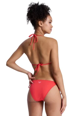 Roxy Conjunto bikini triangular liso^Mujer Baño