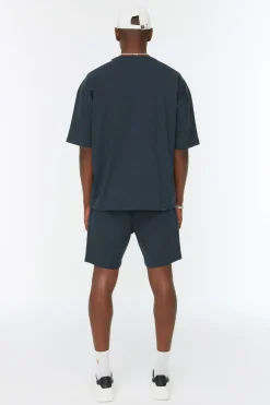 Trendyol Conjunto de chandal liso^Hombre Bermudas|Total Look