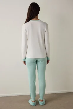 Penti Conjunto de pantalones largos para dormir^Mujer Pijamas