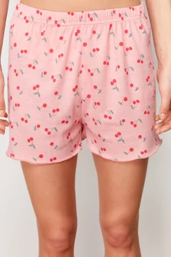 Trendyol Conjunto de pijama corto cerezas^Mujer Pijamas
