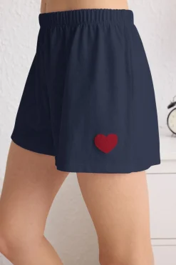 Trendyol Conjunto de pijama corto coraz&oacute;n^Mujer Pijamas