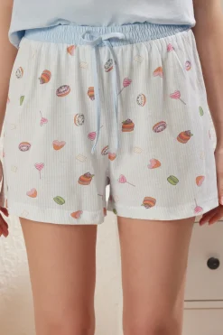 Trendyol Conjunto de pijama corto desayuno^Mujer Pijamas