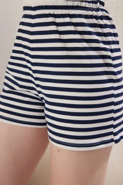 Trendyol Conjunto de pijama corto rayas cerezas^Mujer Pijamas