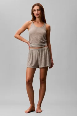 Calvin Klein Conjunto de pijama corto tirantes^Mujer Pijamas