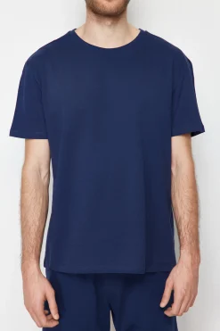 Trendyol Conjunto de pijama corto liso^Hombre Total Look|Pijamas