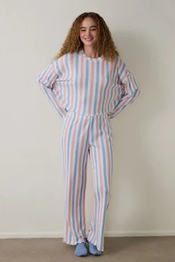 Penti Conjunto de pijama t&eacute;rmico de manga larga con cuello redondo Moonlight^Mujer Pijamas