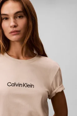 Calvin Klein Conjunto pijama corto liso logo^Mujer Pijamas