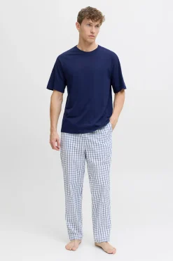 Jack & Jones Conjunto pijama pantal&oacute;n largo cuadros^Hombre Pijamas