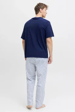 Jack & Jones Conjunto pijama pantal&oacute;n largo cuadros^Hombre Pijamas