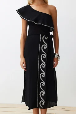 Trendyol Conjunto top asim&eacute;trico y falda^Mujer Camisetas|Faldas