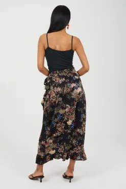 Brave Soul Falda con estampado floral^Mujer Faldas