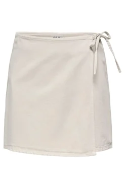 Only Falda corta cruzada^Mujer Faldas