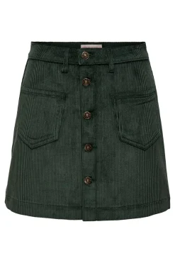 Only Falda corta de pana^Mujer Faldas