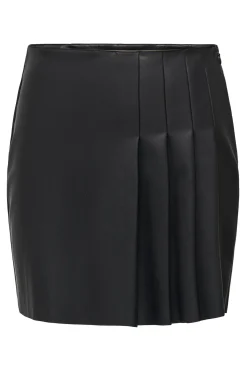Only Falda corta polipiel^Mujer Faldas