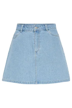 Pieces Falda corta vaquera^Mujer Faldas