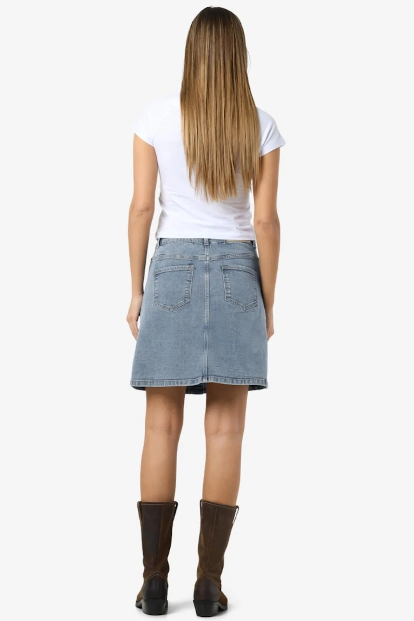 Noisy May Falda corta vaquera con detalle de botones^Mujer Faldas