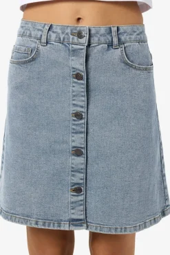 Noisy May Falda corta vaquera con detalle de botones^Mujer Faldas