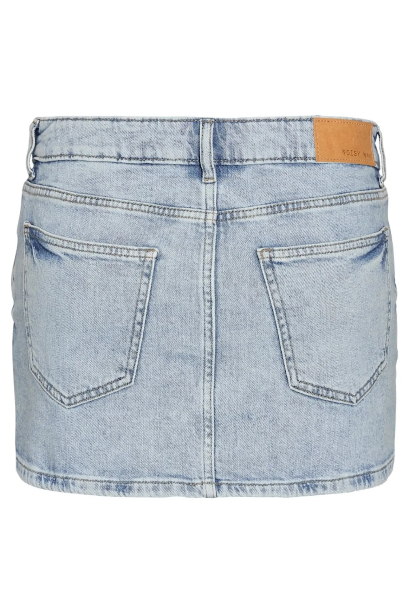 Noisy May Falda corta vaquera con efecto desgastado^Mujer Faldas