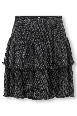 Only Girls Falda de capas con purpurina^Niños Faldas