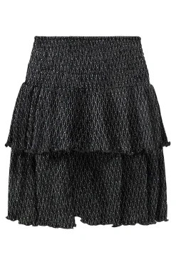 Only Girls Falda de capas con purpurina^Niños Faldas