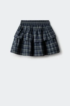 Springfield Kids Falda de cuadros con volantes ni&ntilde;a^Niños Faldas