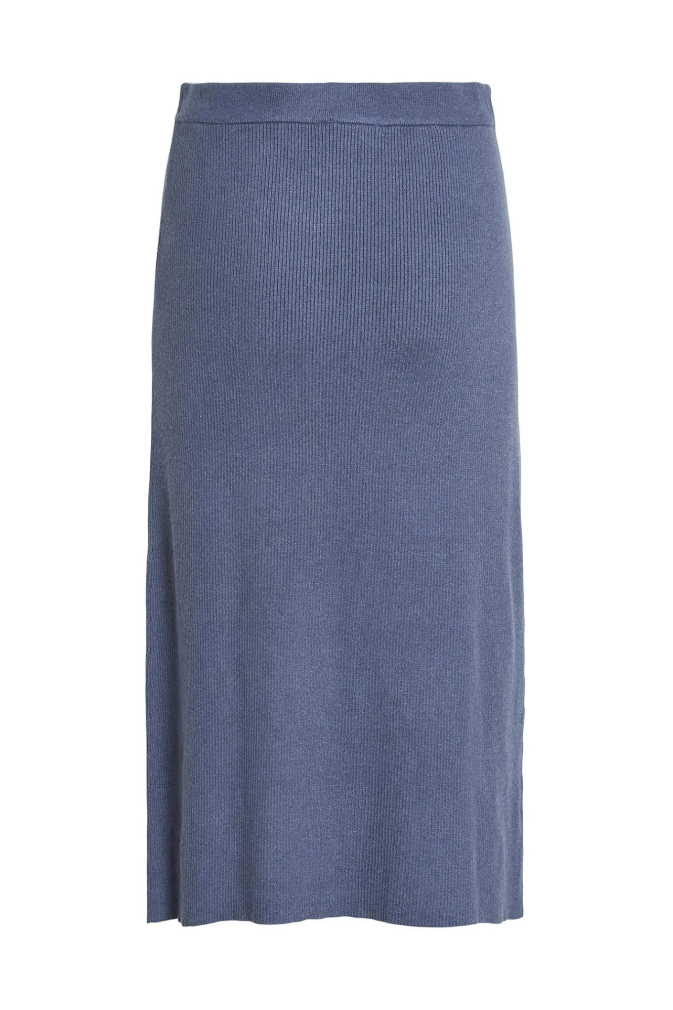 Vila Falda de punto canalé midi^Mujer Faldas|Basic Bar