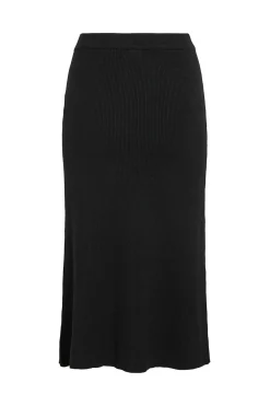 Vila Falda de punto canalé midi^Mujer Faldas|Basic Bar