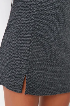 Trendyol Falda de punto mini^Mujer Faldas