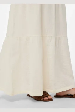 Pieces Falda larga de algod&oacute;n^Mujer Faldas