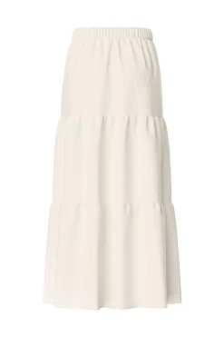 Pieces Falda larga de algod&oacute;n^Mujer Faldas