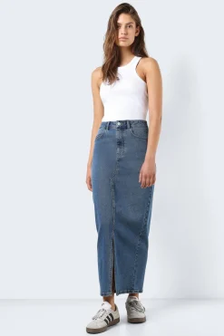 Noisy May Falda larga denim^Mujer Faldas