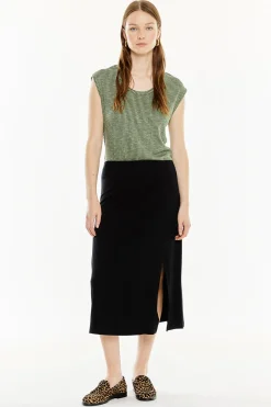 System Action Falda larga evas&eacute;^Mujer Faldas