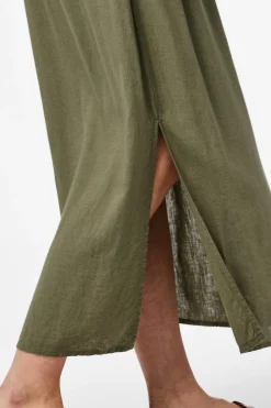 Pieces Falda larga fluida^Mujer Faldas