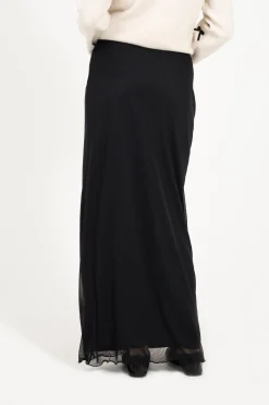 Brave Soul Falda maxi con malla^Mujer Faldas