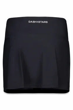 Dash and Stars Falda microfibra negra malla interior^Mujer Deporte