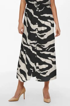 Only Falda midi^Mujer Faldas