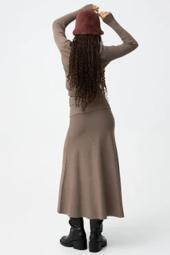 Tiffosi Falda midi de canal&eacute;^Mujer Faldas