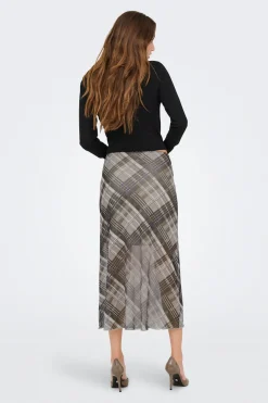 Only Falda midi de gasa^Mujer Faldas