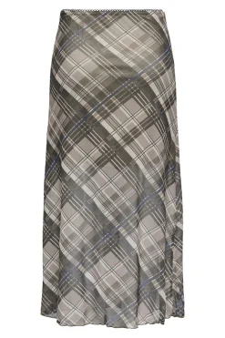 Only Falda midi de gasa^Mujer Faldas