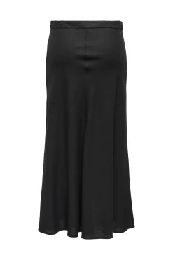 Only Falda midi de lino^Mujer Lino|Faldas